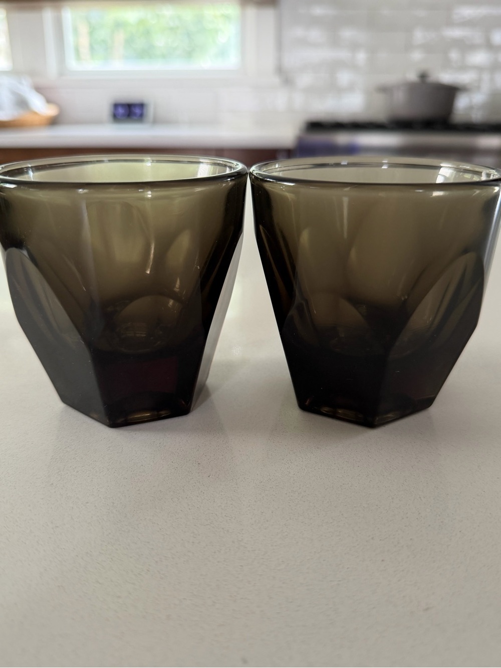 Pair of  notneutral  Smoky Gray Glasses, like new
